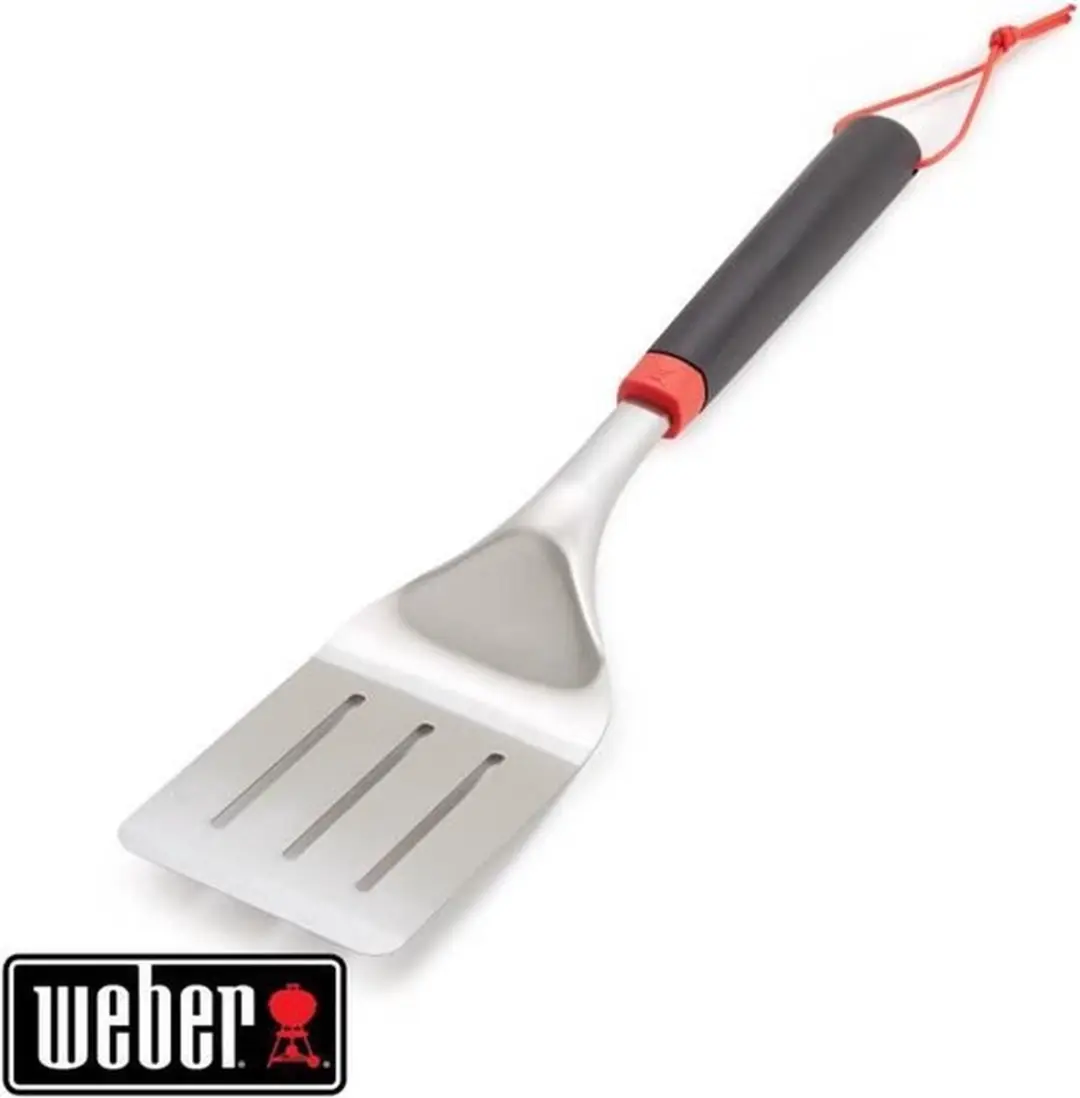 Weber Barbecuespatel Roestvrij staal - Zwart