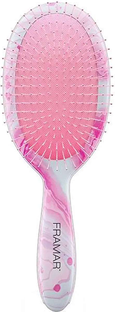 Framar Opal Detangle Brush - Opal Pink