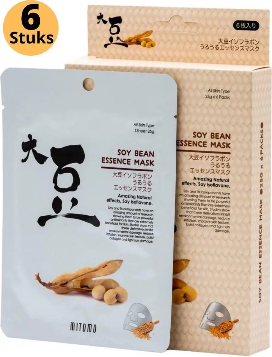 Mitomo Soy Bean Gezichtsmasker