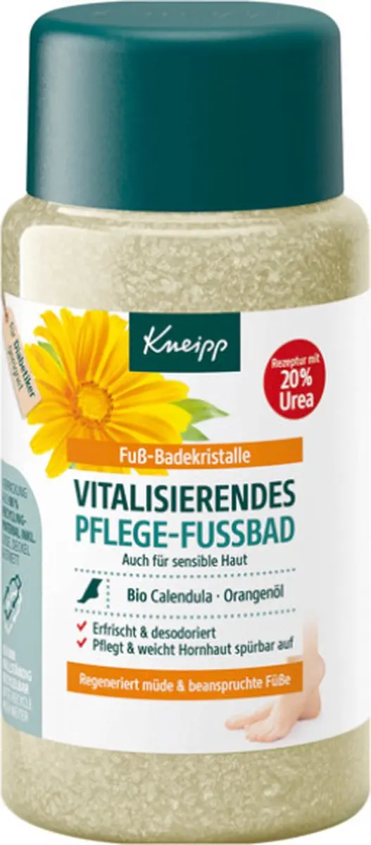 Kneipp Voetenbadzout Calendula & Sinaasappelolie 600g