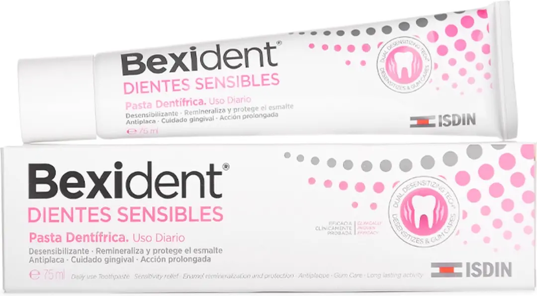 Isdin Bexident Tandpasta Gevoelige Tanden 75ml