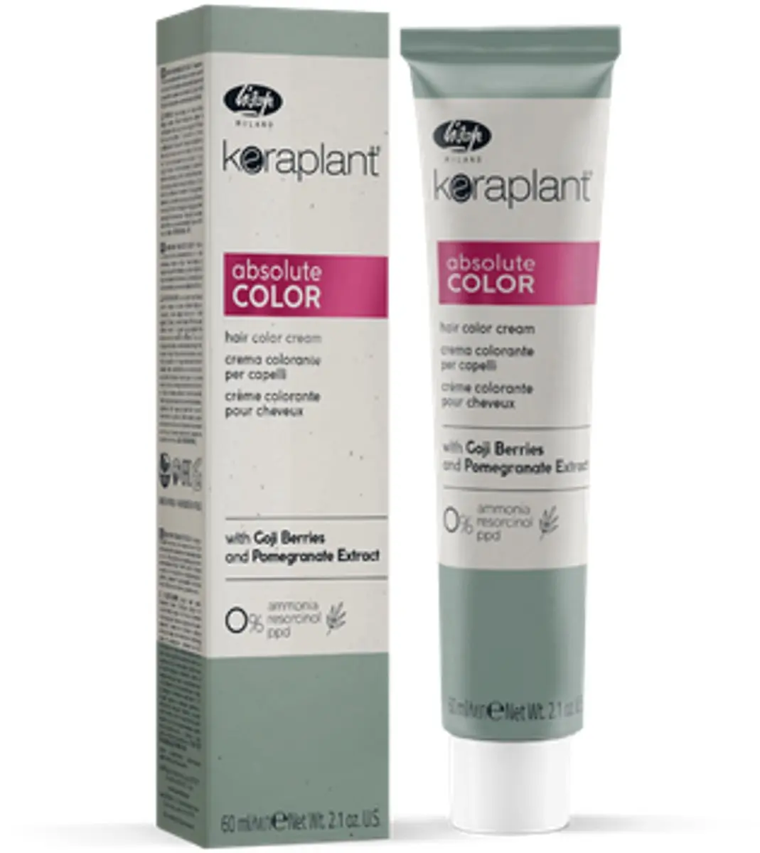 Lisap Keraplant Absolute Color 8/07 60ml