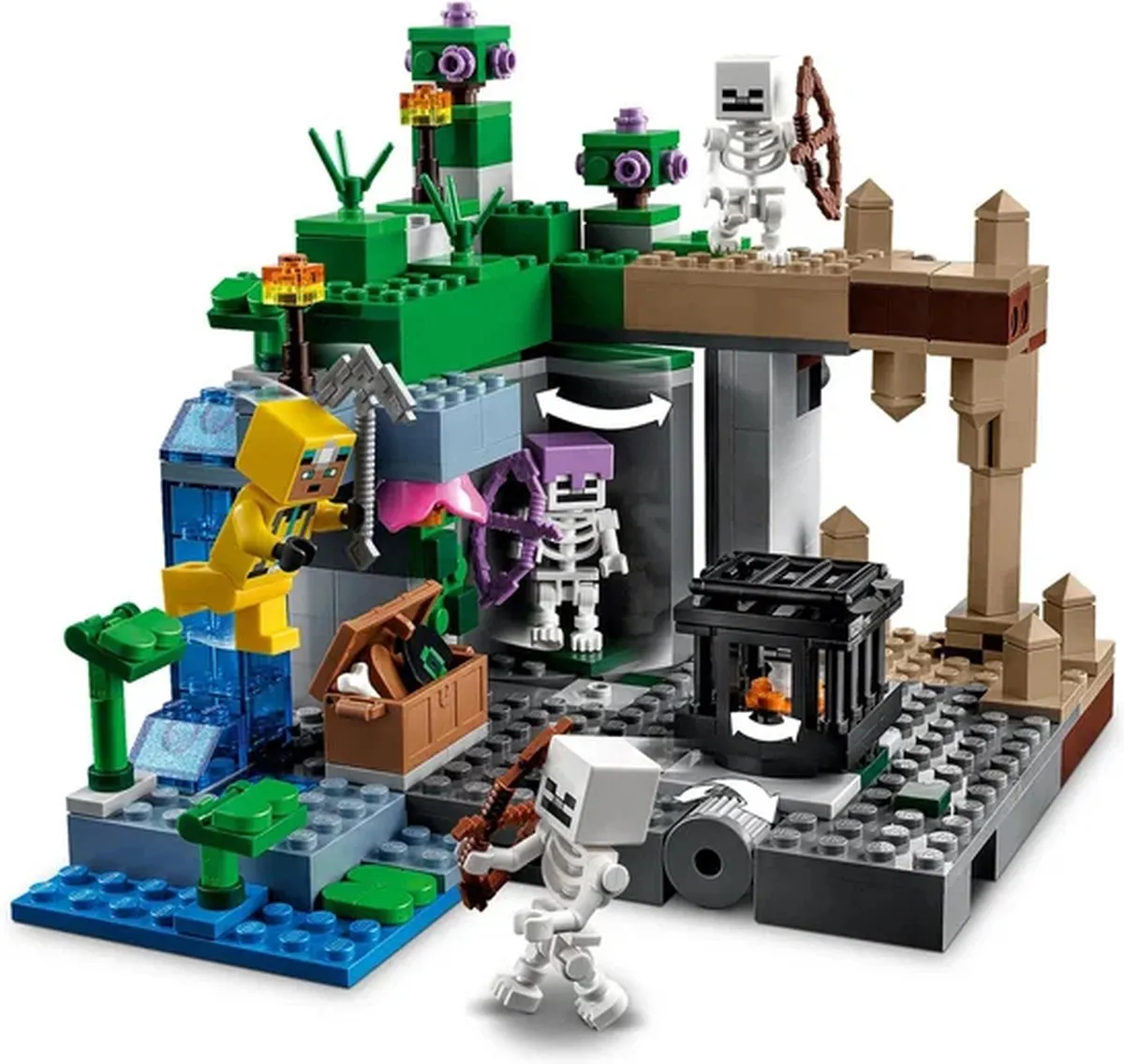 LEGO Minecraft De Skeletkerker 21189 - Meerkleurig - afbeelding 6 van 6
