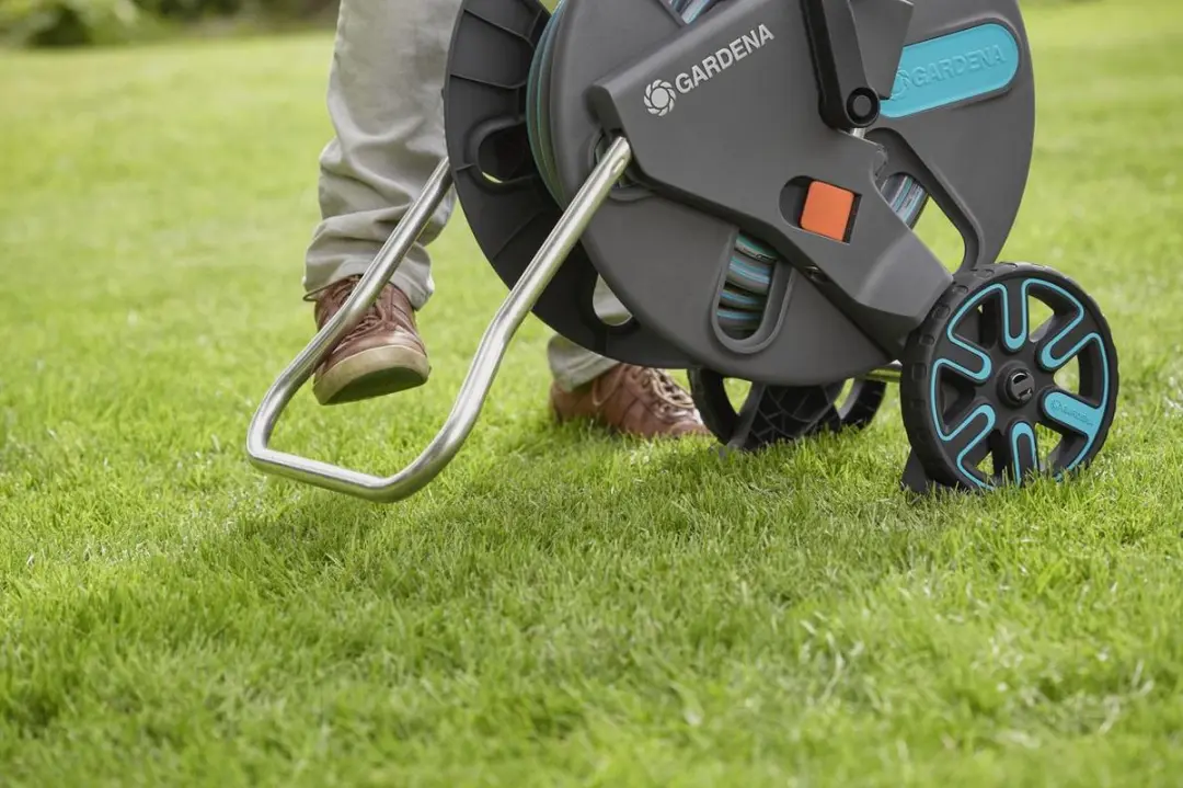 Gardena CleverRoll L Easy Set Slangenwagen 50m - Antraciet