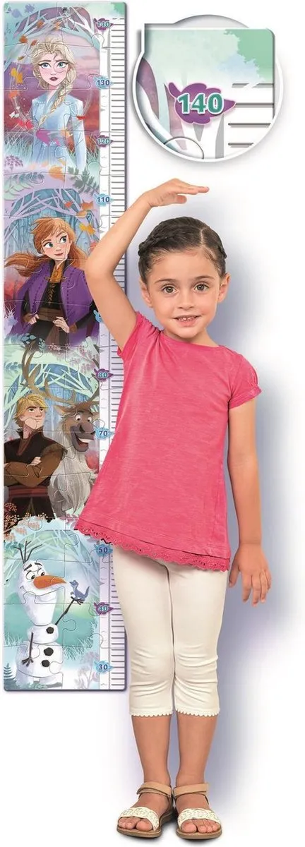 Clementoni PZL Measure Me Frozen 2 Puzzel - 30 Stuks - Multicolor