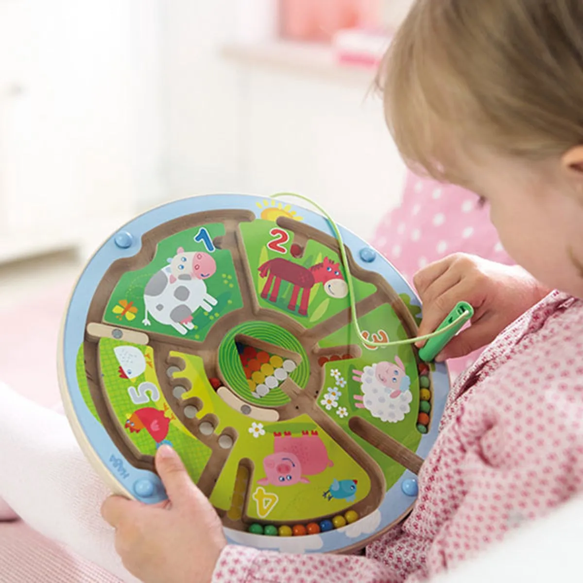 Haba Magneetspel Getallenlabyrint 417293 - Multicolor