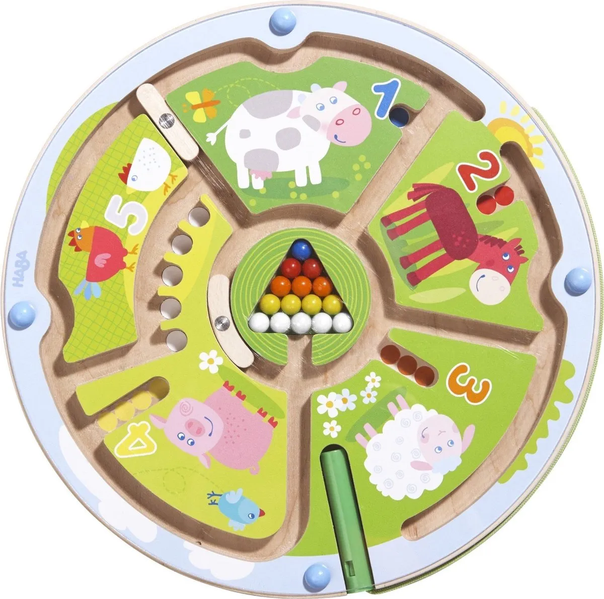 Haba Magneetspel Getallenlabyrint 417293 - Multicolor