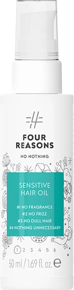 Four Reasons No Nothing Sensitive Hair Oil 50ml