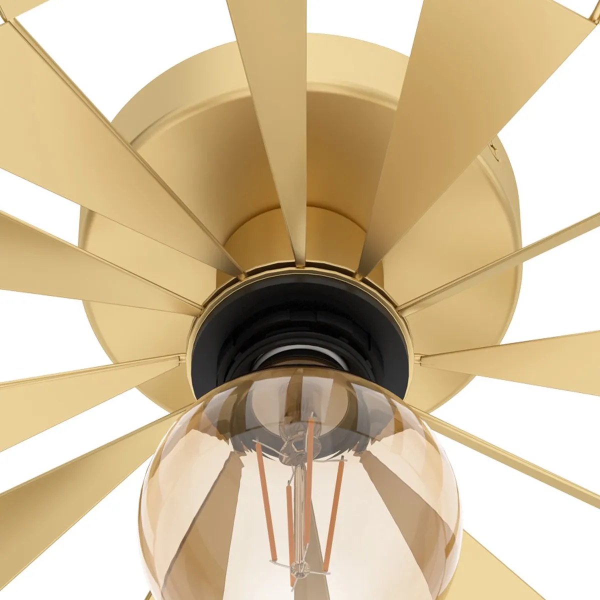 Eglo Castanuelo Plafondlamp E27 - Ø42,5cm - Goud