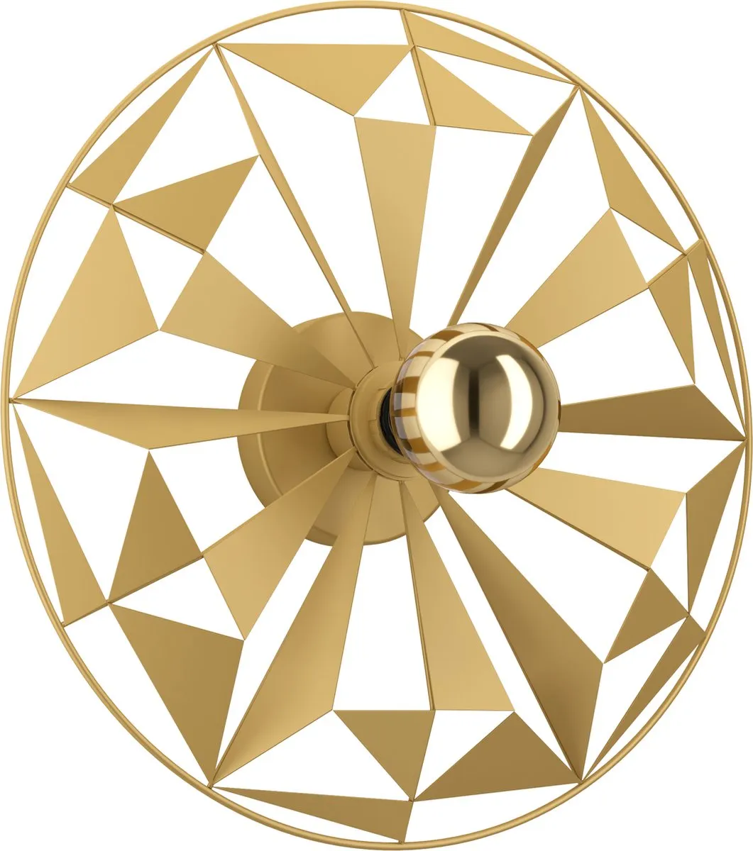 Eglo Castanuelo Plafondlamp E27 - Ø42,5cm - Goud
