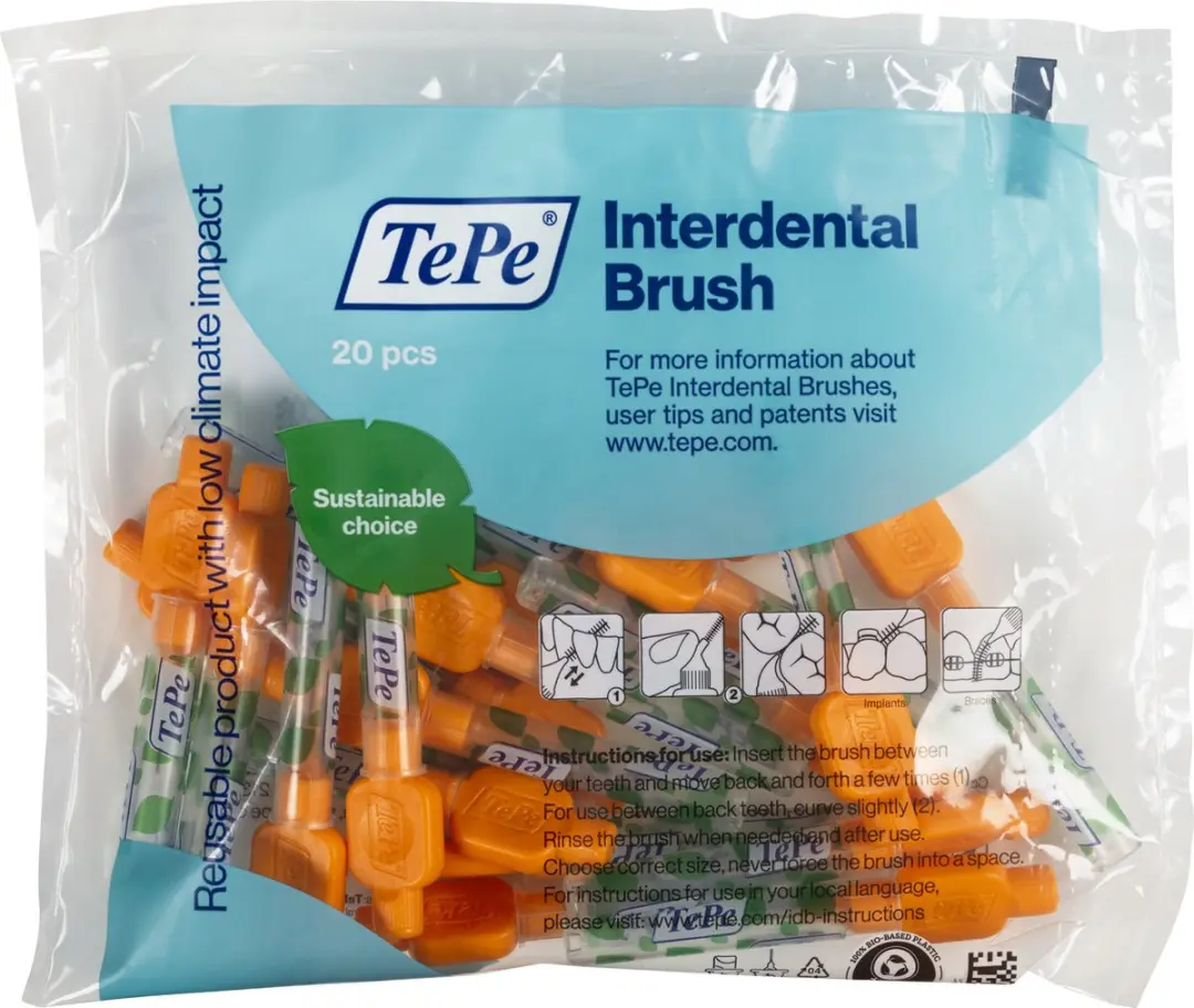 TePe Interdentale Ragers Original ISO 0,45mm - Oranje - 20 Stuks