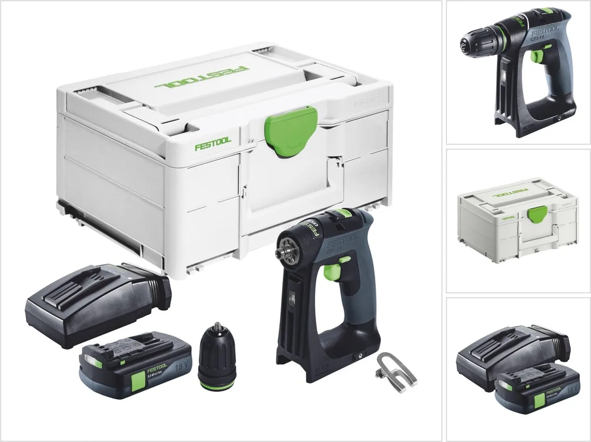 Festool CXS 18-Basic Accuboormachine 40Nm