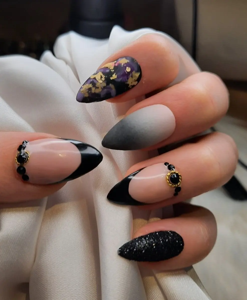 SD Press on Nails No. 117 Bewitched Plaknagels
