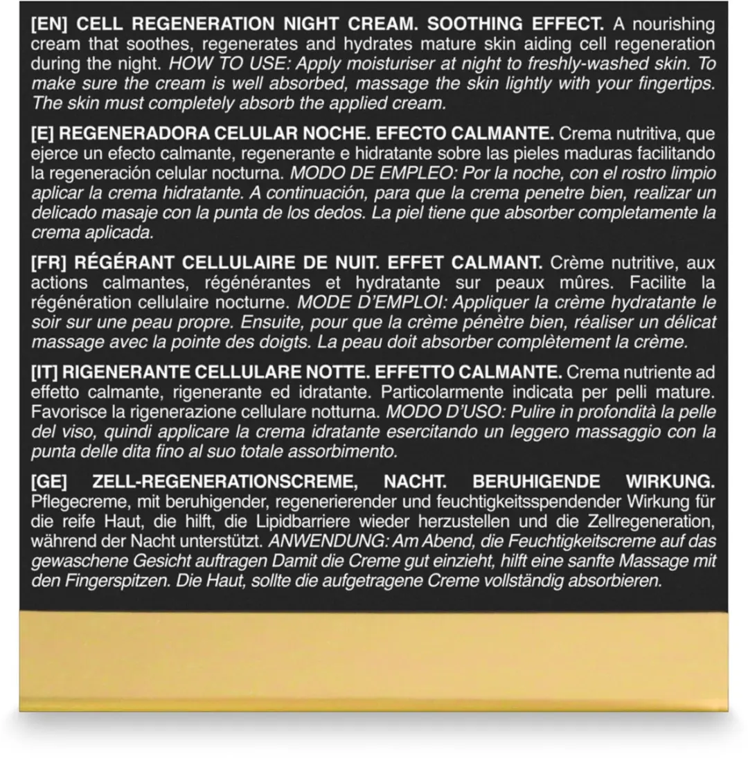 Postquam Luxury Gold Nachtcrème 50ml