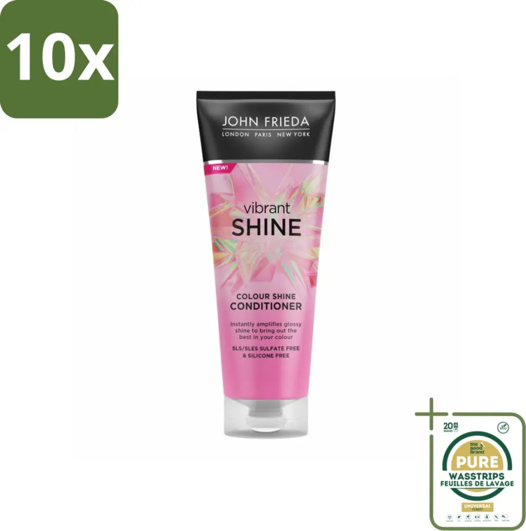 John Frieda Vibrant Shine Colour Conditioner 250ml
