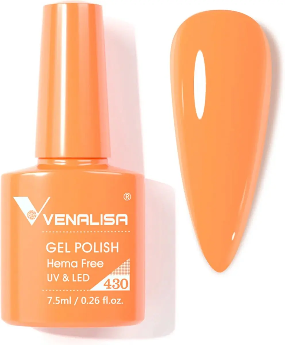 Venalisa UV Gellak Pastel Oranje 7.5ml