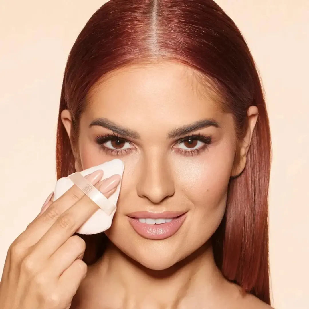 Sosu Powder Puff Set - 2 Stuks - Lichtroze