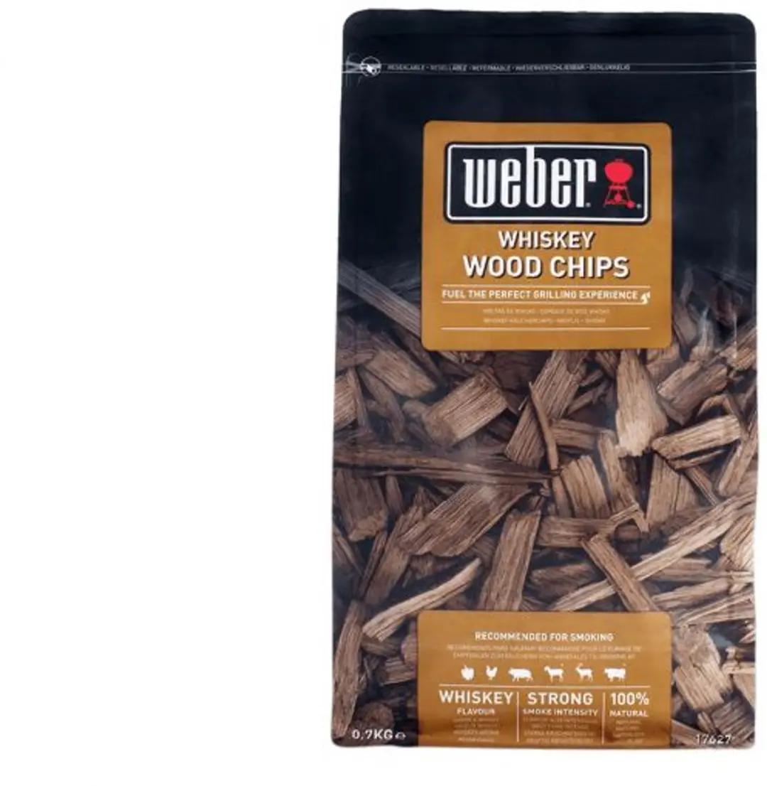 Weber Whiskey Smoking Wood Box - 1 Stuk