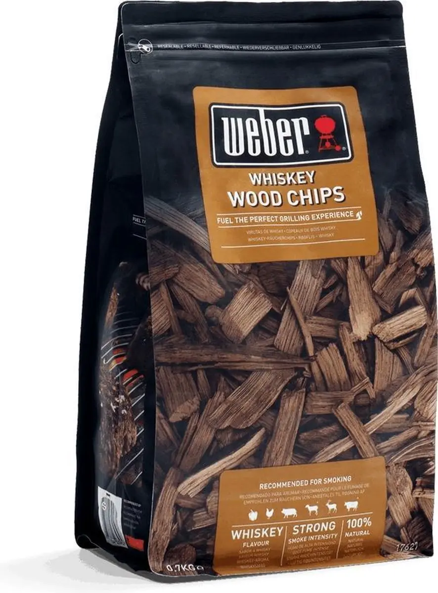 Weber Whiskey Smoking Wood Box - 1 Stuk