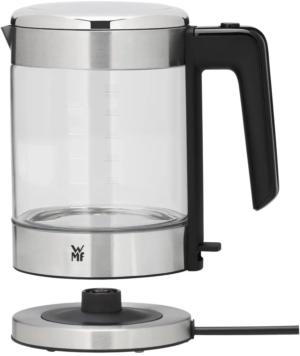 WMF KITCHENminis Glazen Waterkoker 1L - Tan - afbeelding 6 van 6