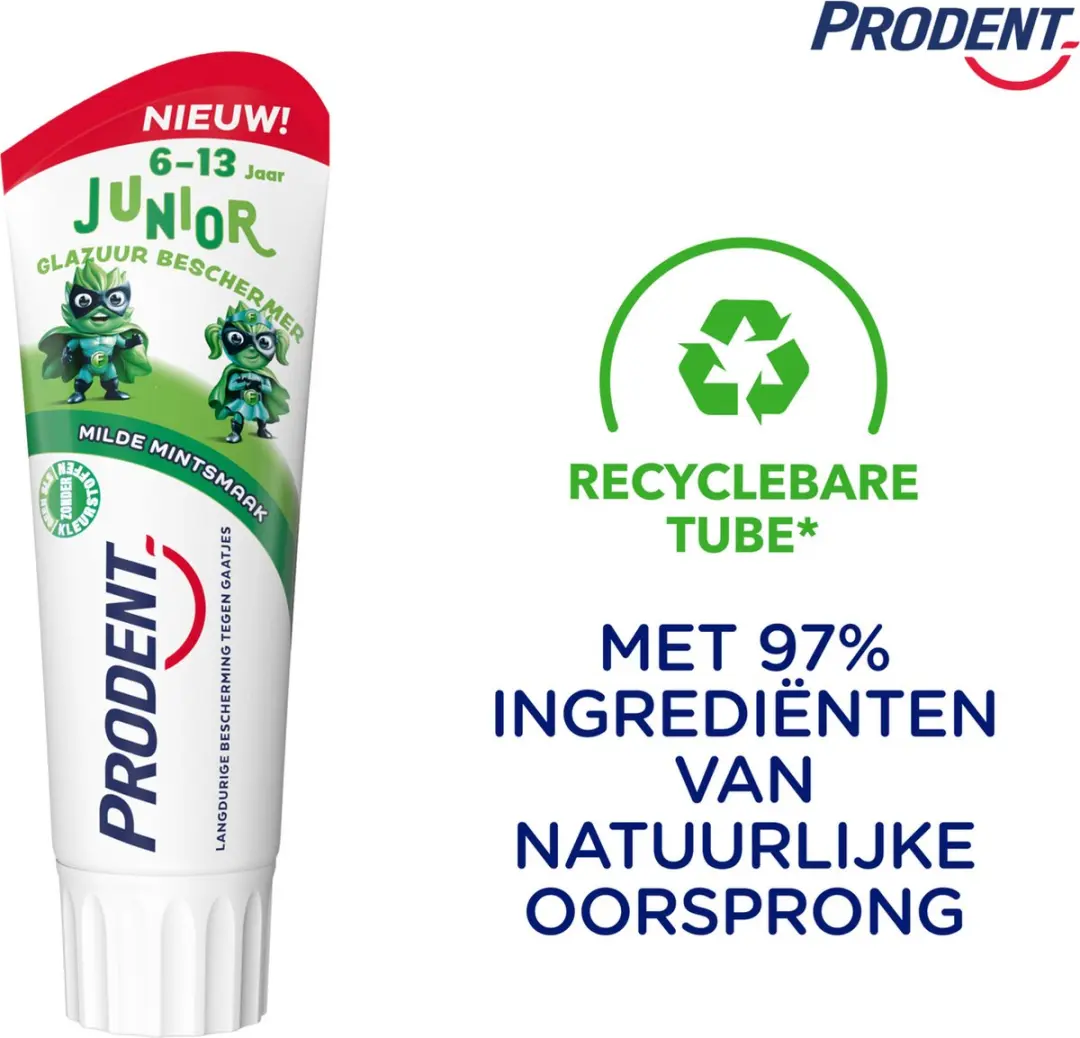 Prodent Junior Tandpasta Glazuur Beschermer 12x75ml