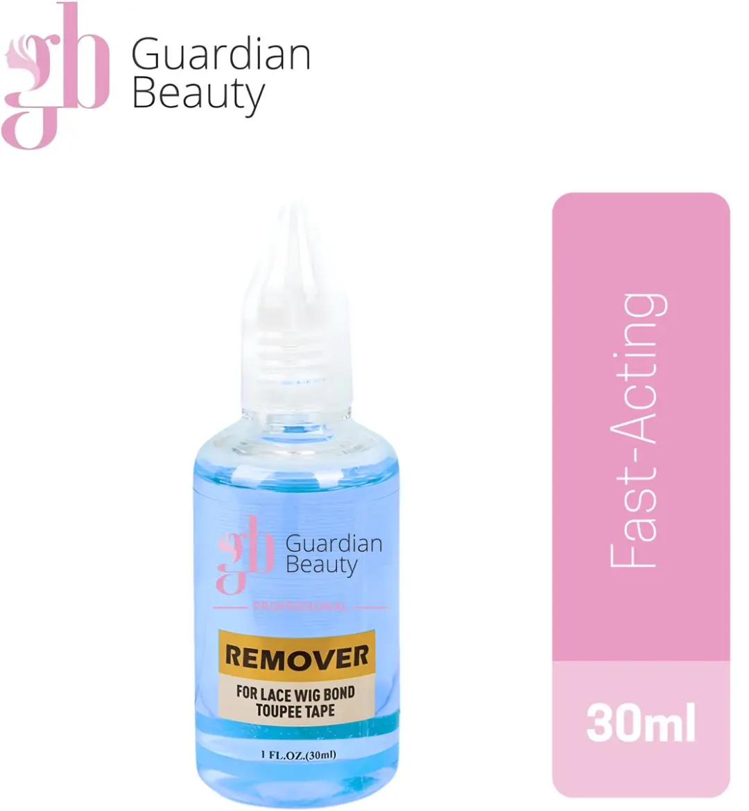 Guardian Beauty Pruikentape Remover Blauw - 2 Stuks 30ml