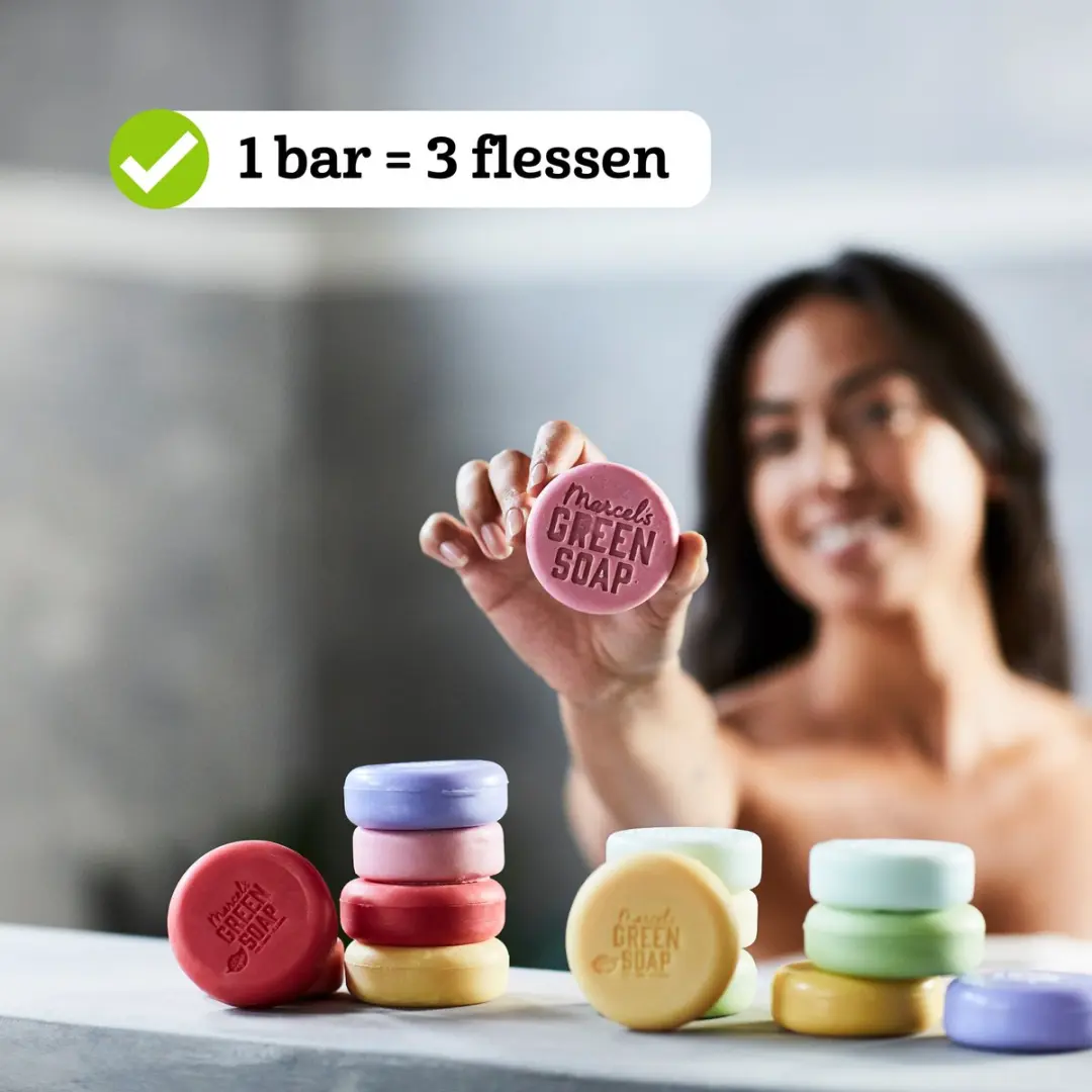 Marcel's Green Soap Handzeep Bar Lavendel & Rozemarijn - 6x90g