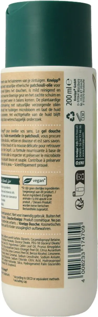 Kneipp Douche Patchouli 200ml