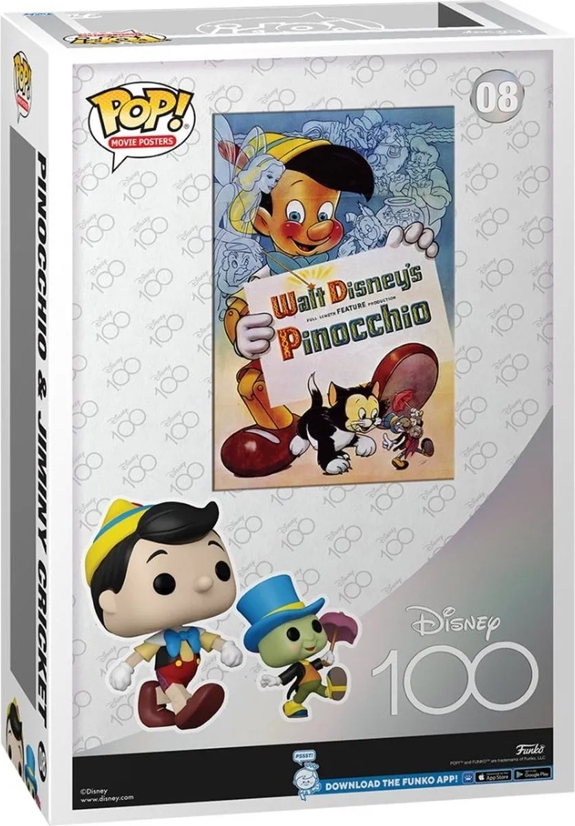 Funko Pinocchio Disney Pop Movie Poster - Veelkleurig
