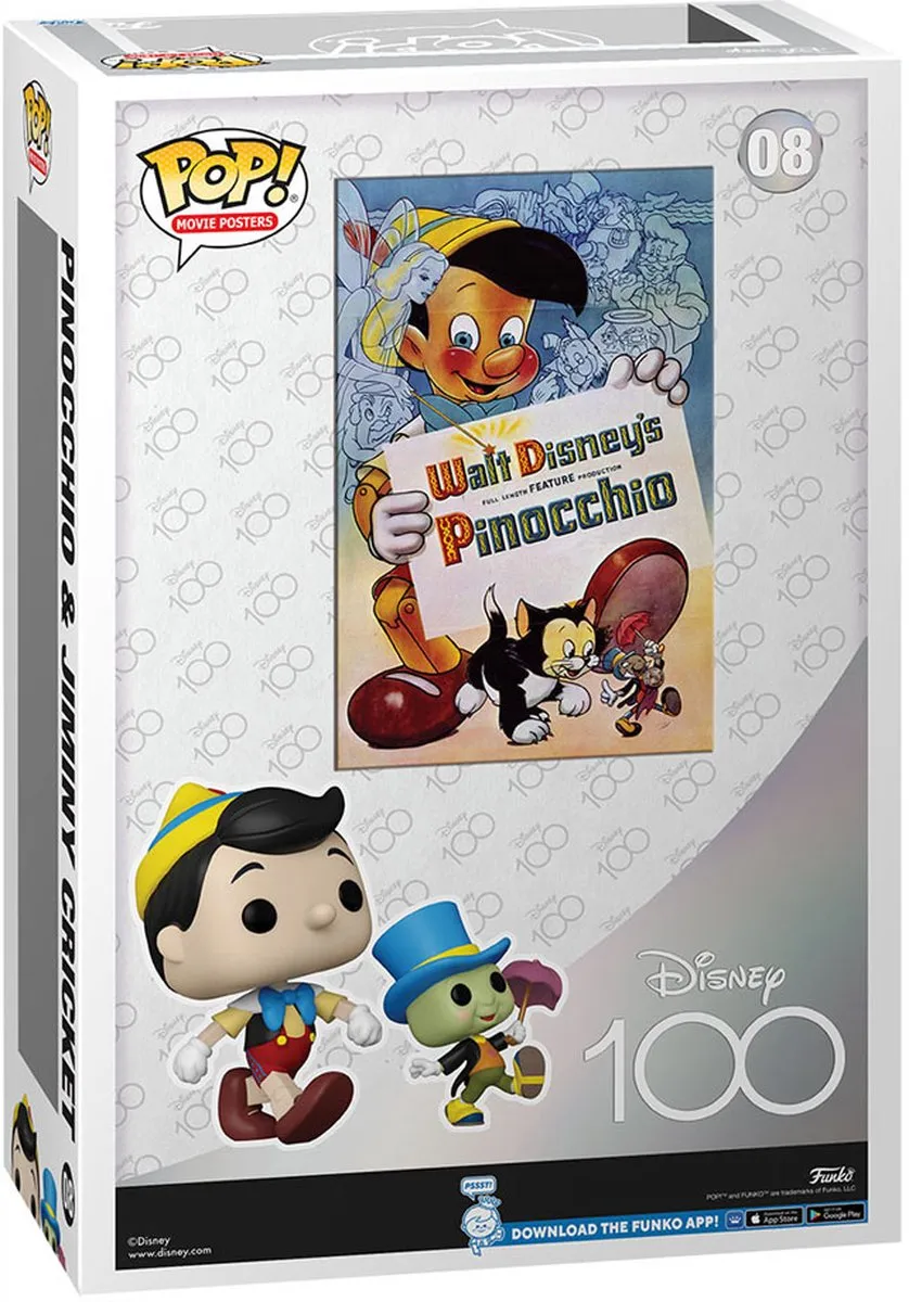 Funko Pinocchio Disney Pop Movie Poster - Veelkleurig