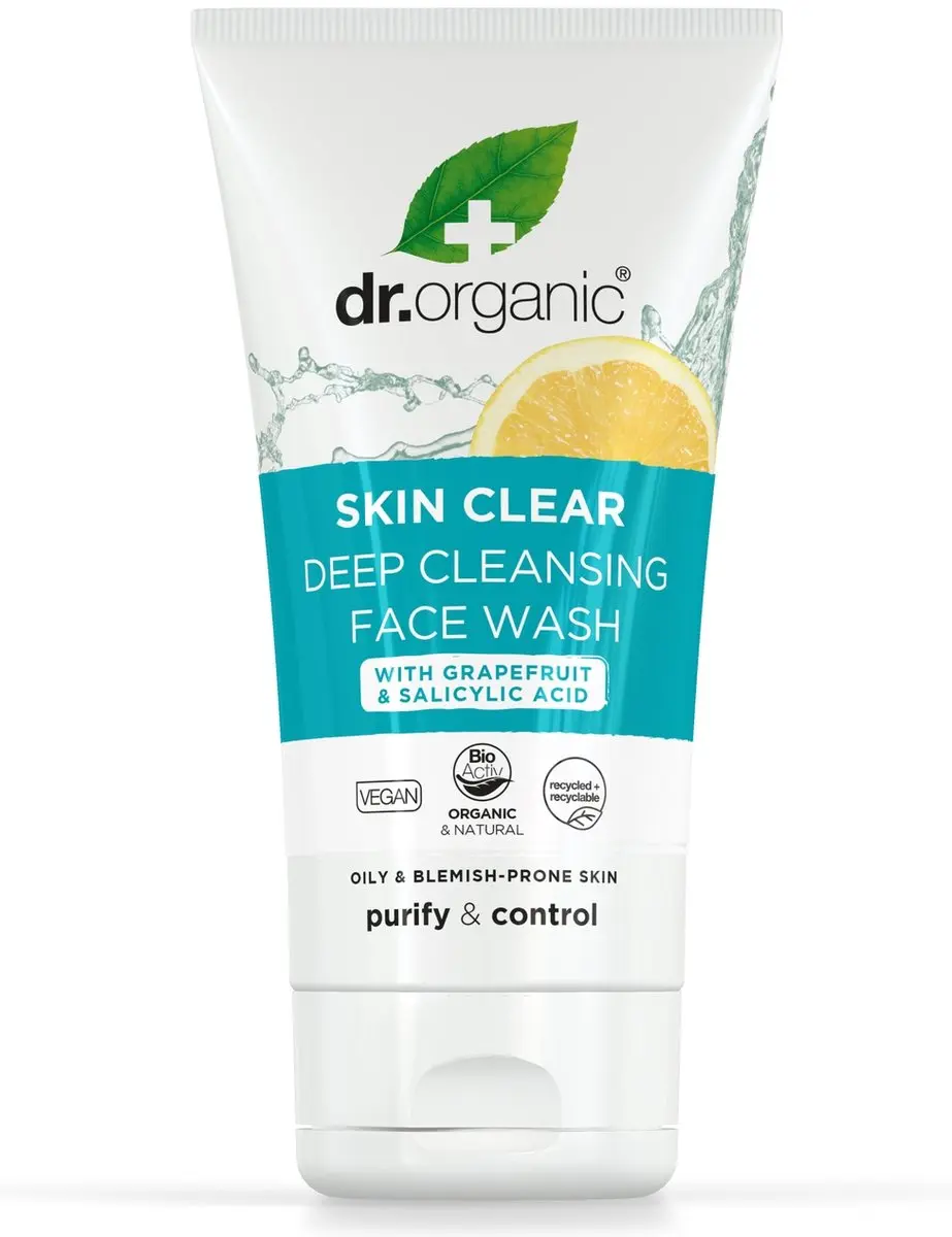 Dr. Organic Skin Clear Face Wash 125ml