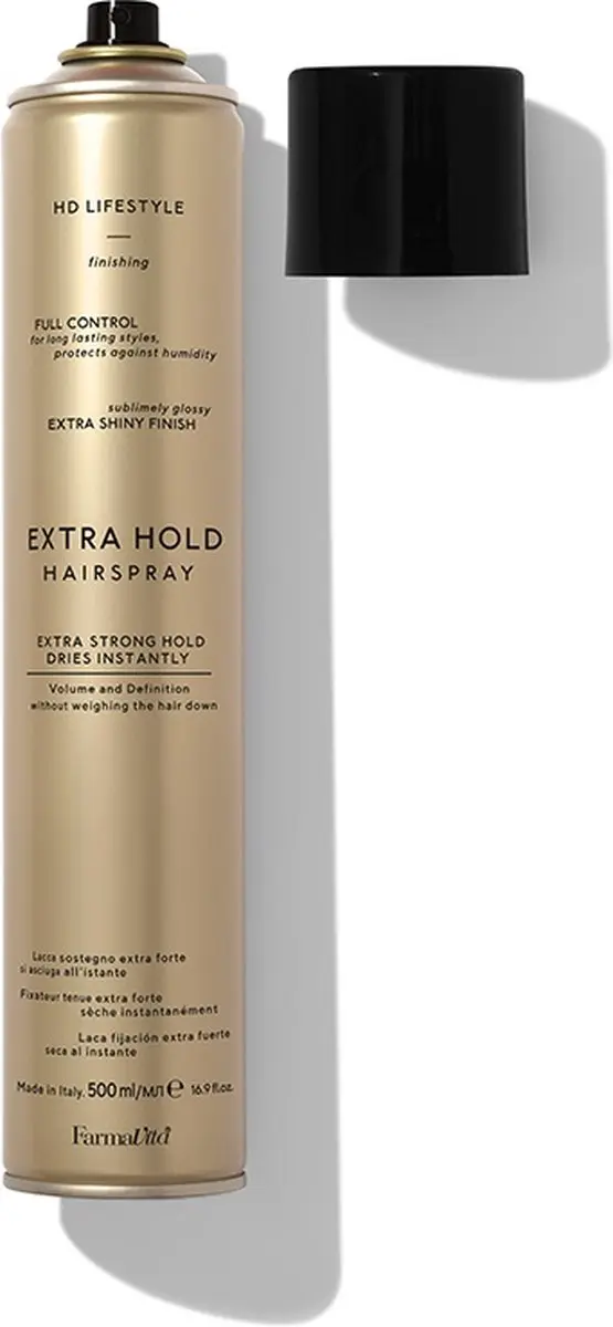 Farmavita HD Lifestyle Top Coat Haarlak Extra Hold 500ml