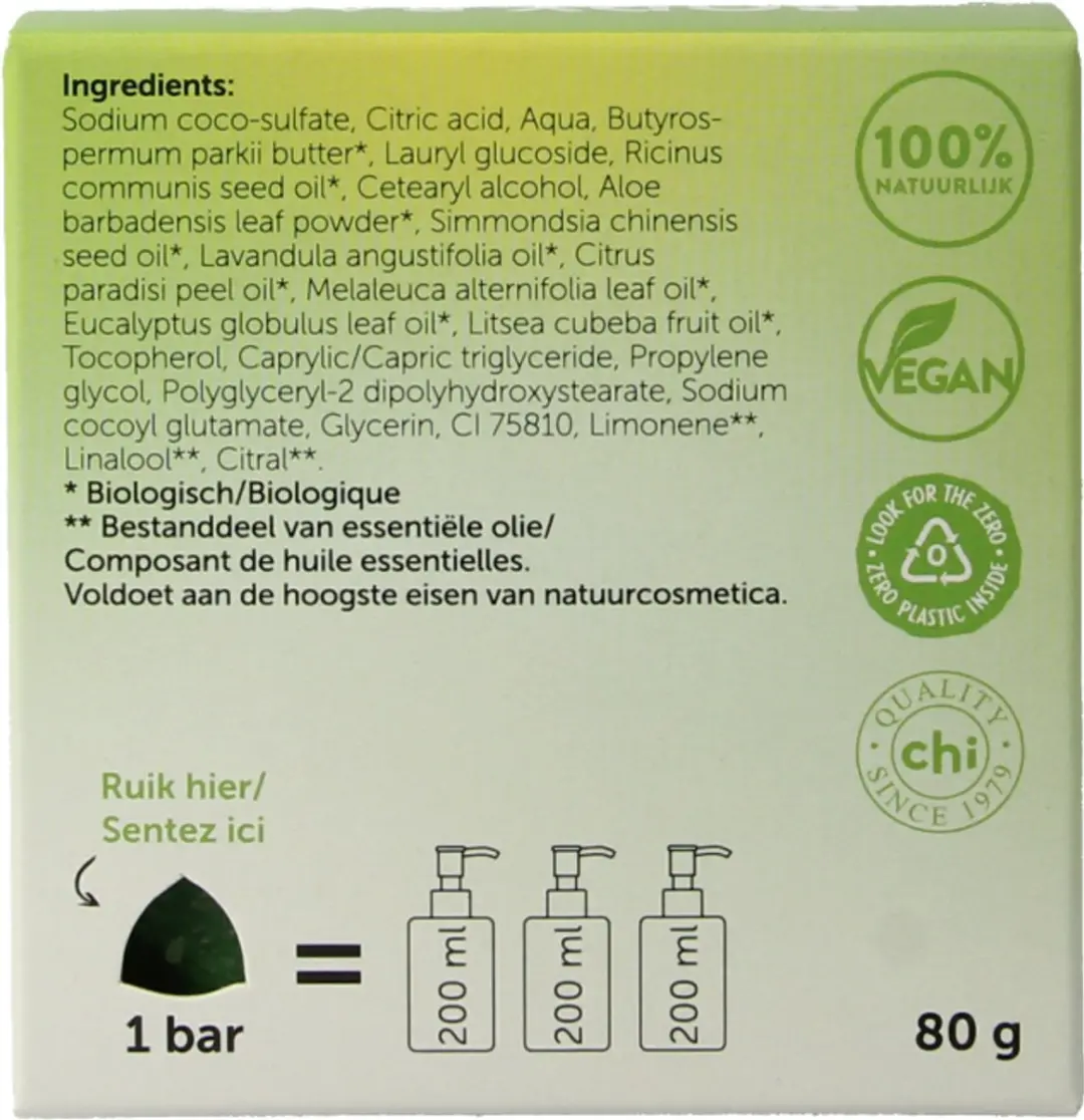 Chi Natural Life Tea Tree Body Bar 80g