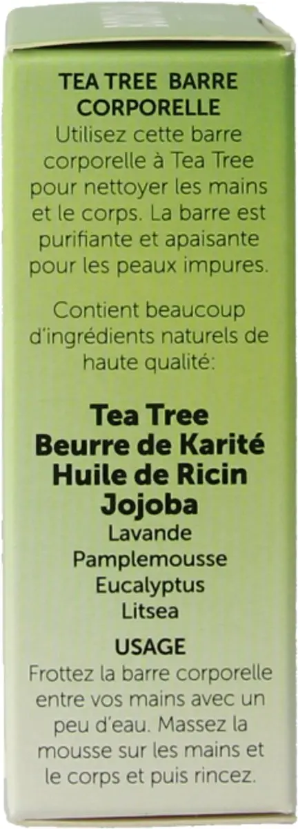 Chi Natural Life Tea Tree Body Bar 80g