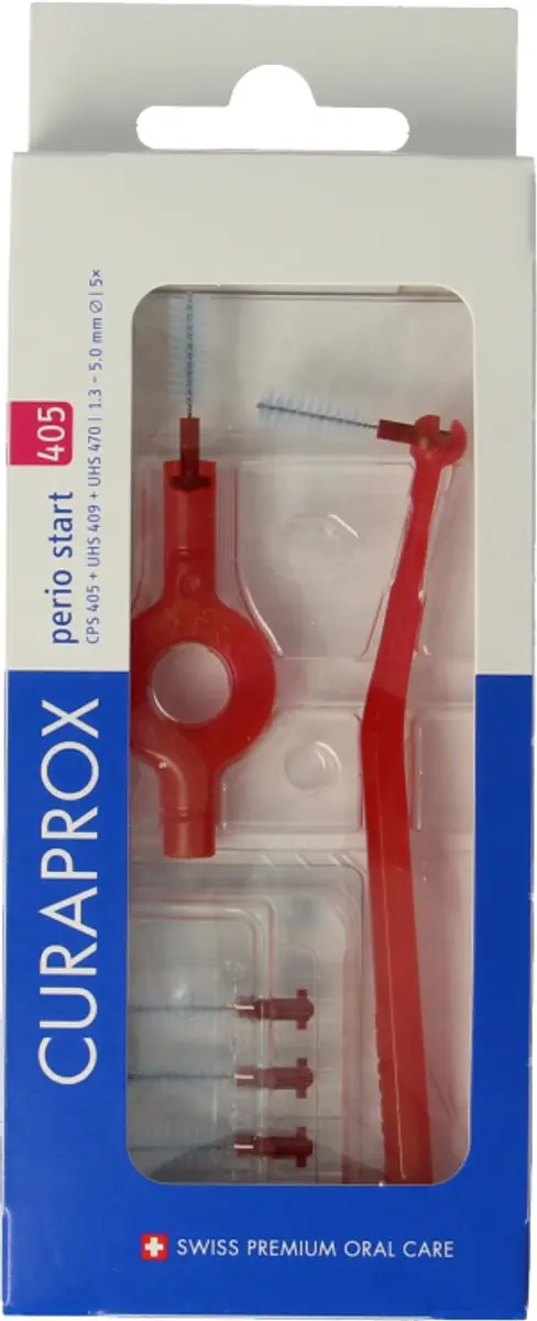 Curaprox Rager Perio Start 5,00mm - 5 Stuks - Rood