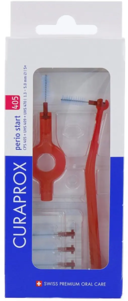 Curaprox Rager Perio Start 5,00mm - 5 Stuks - Rood - afbeelding 6 van 6