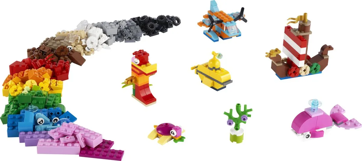LEGO Classic Creatief Zeeplezier 11018 - 333 Stukken