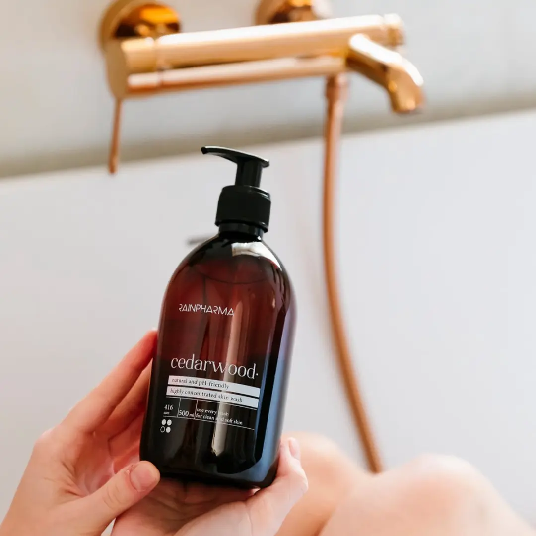 RainPharma Skin Wash Cedarwood Douchegel 500ml