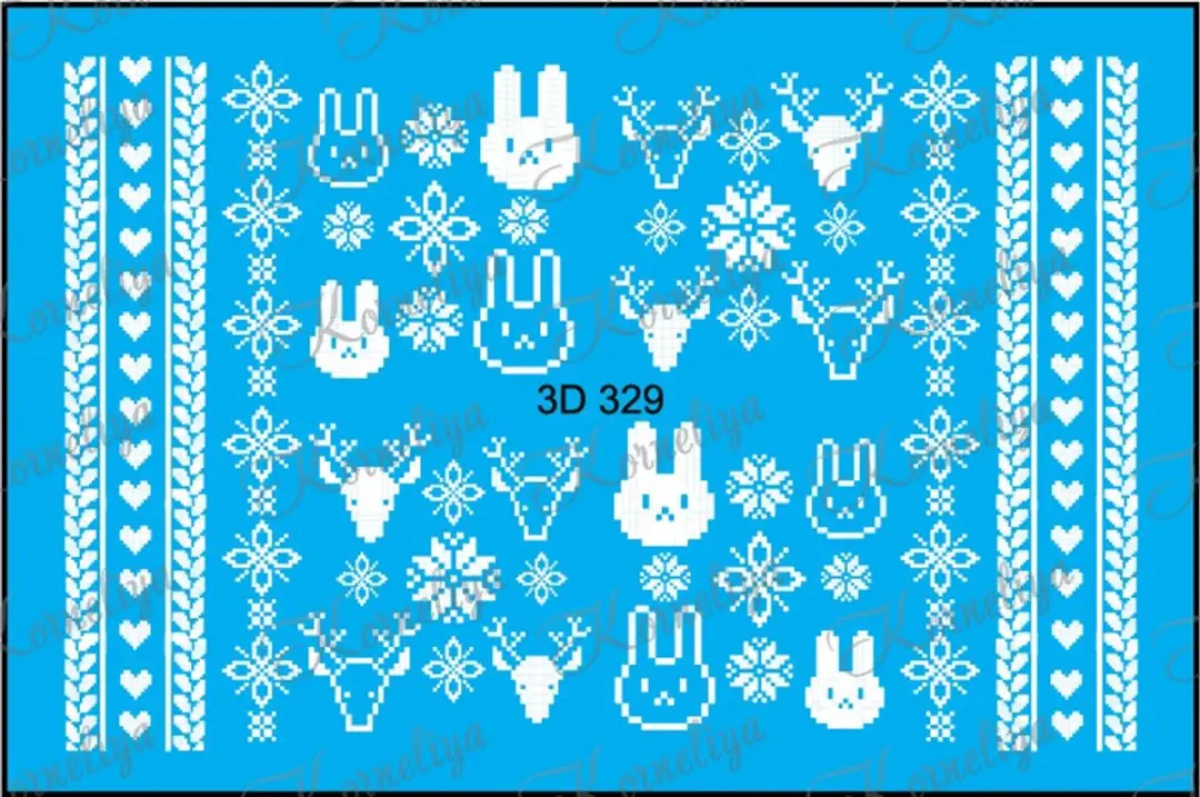 Korneliya 3D Waterdecal 329