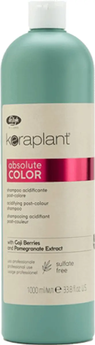 Lisap Keraplant Absolute Post-Color Acidifying Shampoo 1000ml