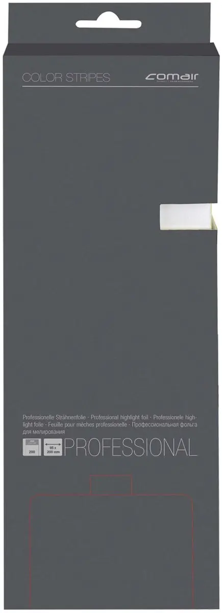 Comair Color Stripes Highlight Folie Transparant