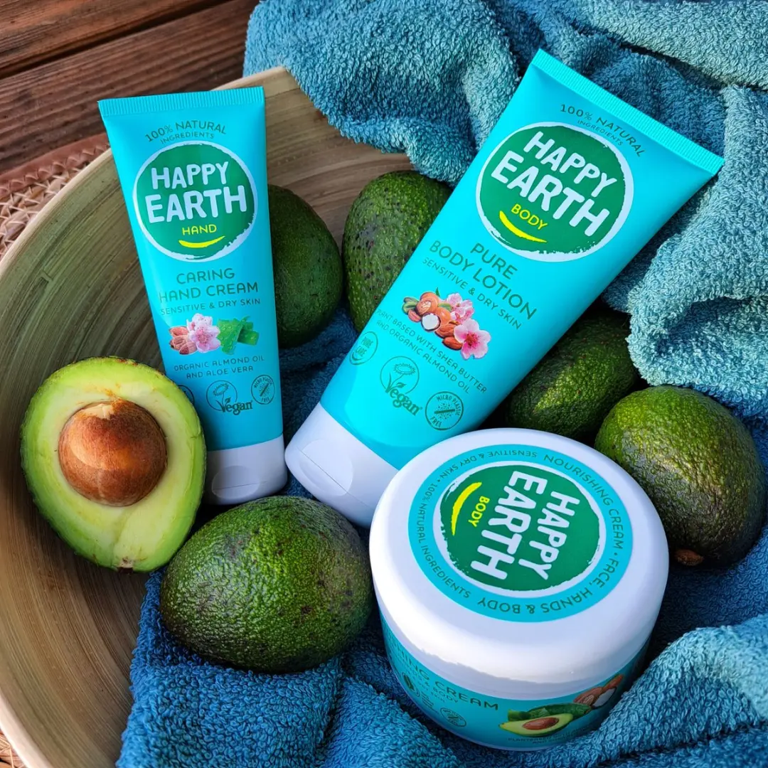 Happy Earth Bodylotion Sensitive & Droge Huid 200ml