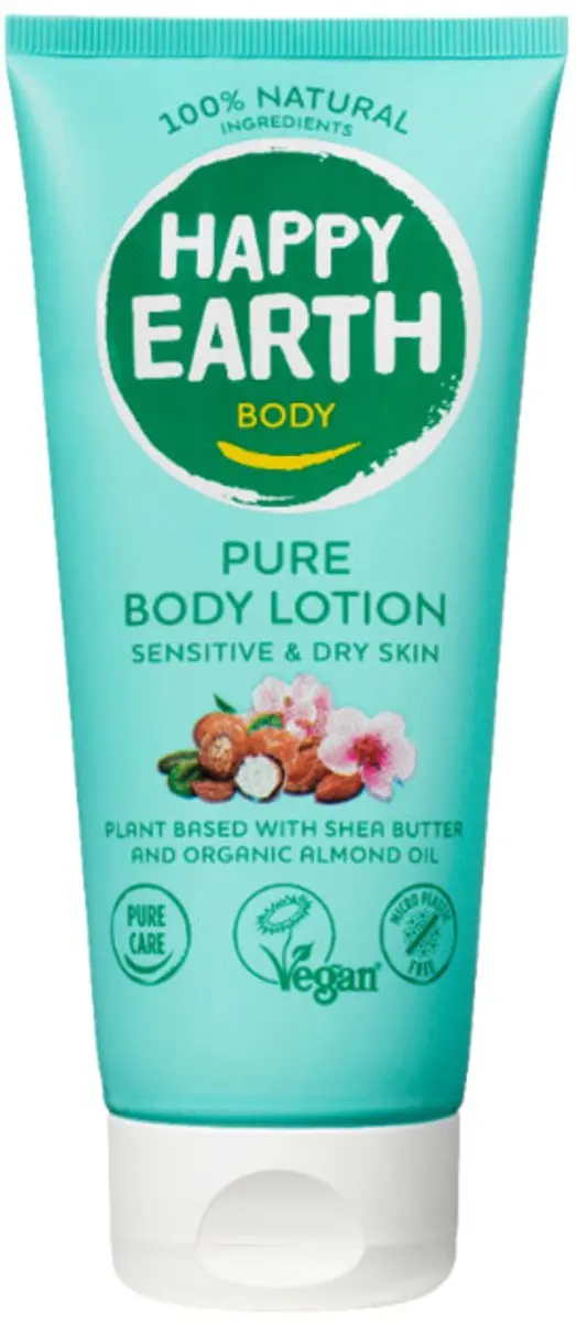 Happy Earth Bodylotion Sensitive & Droge Huid 200ml