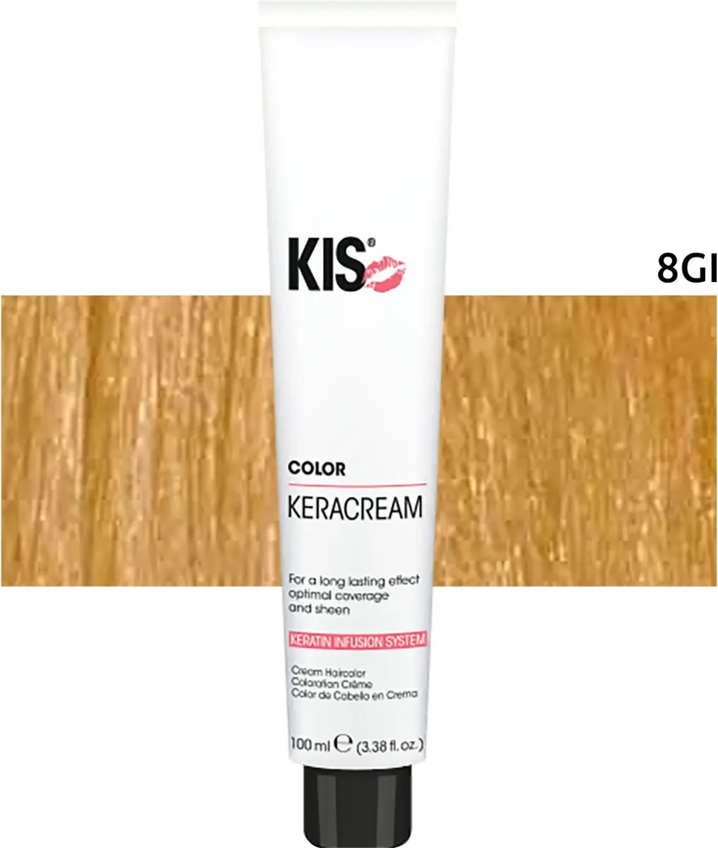KIS KeraCream Color 8GI Permanent Haarkleuring 150ml