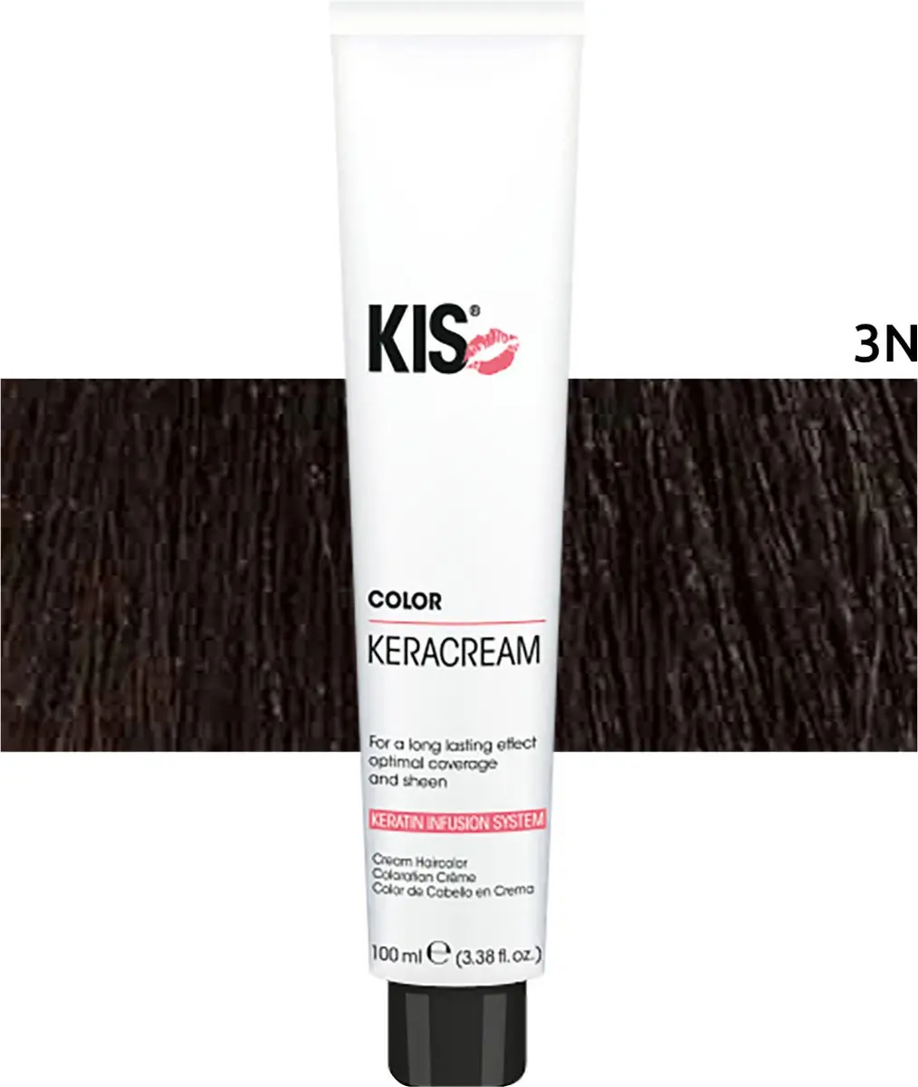 KIS Haarverf 3N Donkerbruin 100ml - Permanent Full Coverage