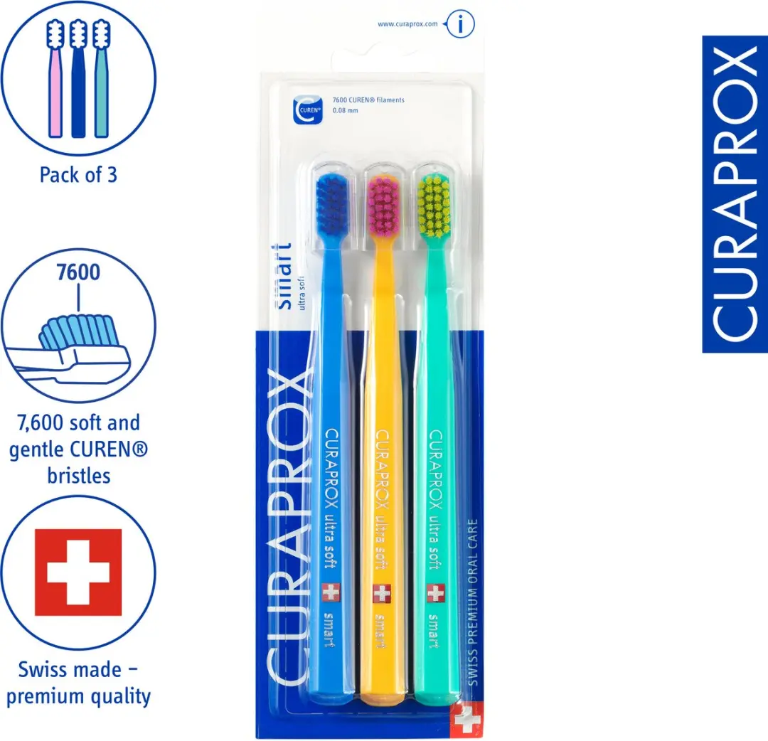 Curaprox CS Smart Tandenborstel - 3 Stuks