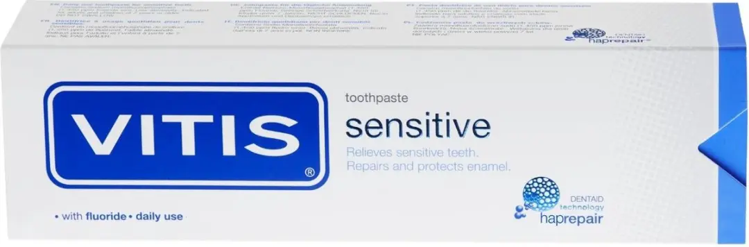 Vitis Tandpasta Sensitive 75ml