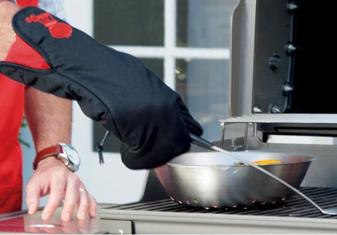 Weber Premium Want - 1 Paar - Zwart
