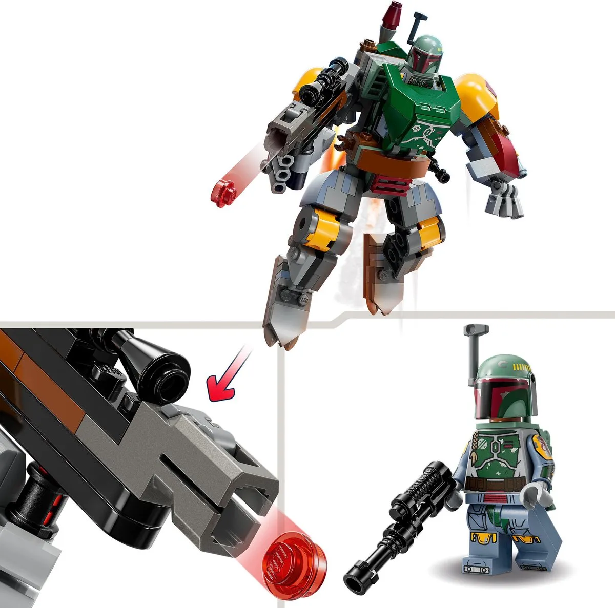 LEGO Star Wars Boba Fett Mecha 75369 - 155 Stukken