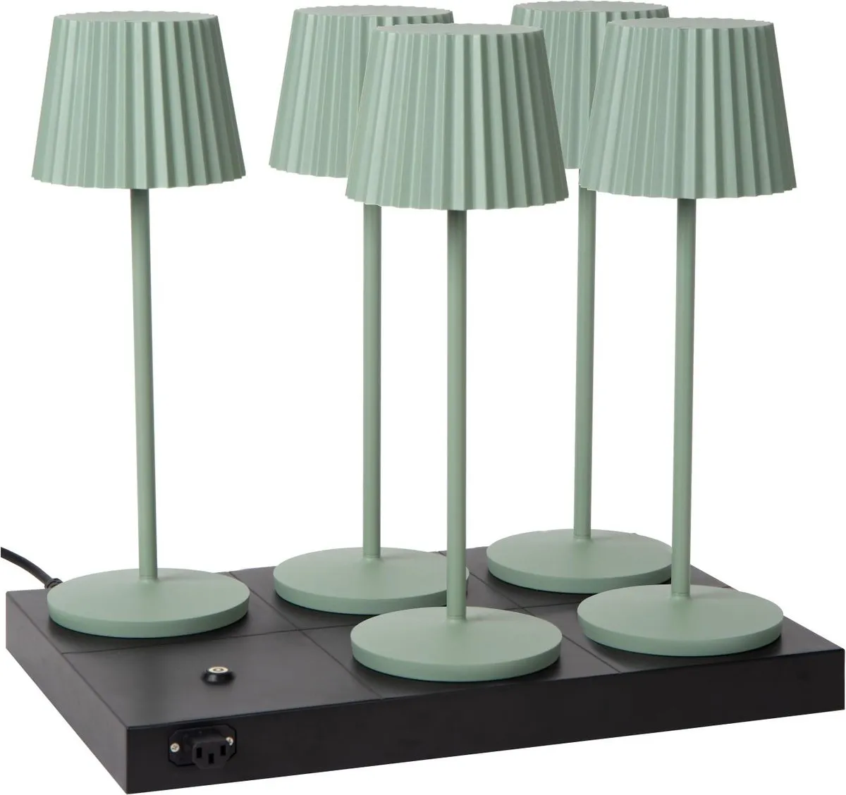Lucide The Dock Draadloos Oplaadstation - Max. 6 Lampen - Zwart